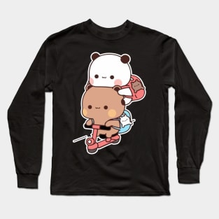 PANDA AND BROWNIE Long Sleeve T-Shirt